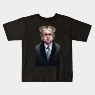 Boris Johnson Tory Rat Kids T-Shirt